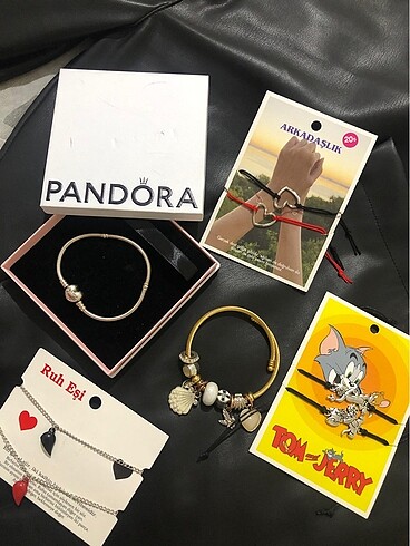 PANDORA KALP KLİPSLİ BİLEKLİK