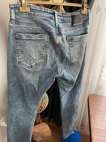 30 Beden Mavi Erkek Jeans