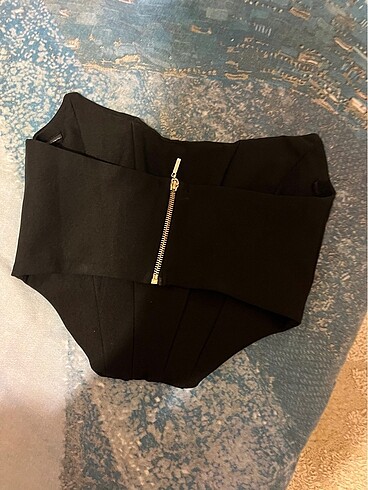 Trendyol & Milla Straplez korse detay crop
