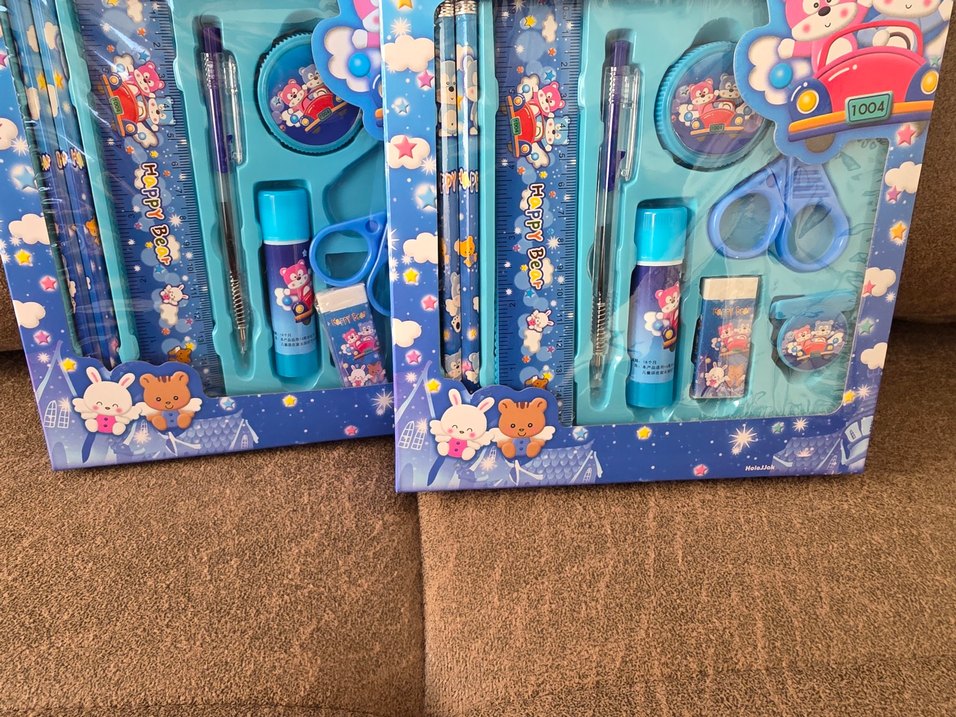 Mavi Ayıcık Temalı Kırtasiye Seti - Görsel 3