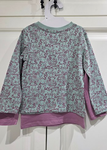 Kız Çocuk Uzun Kollu Baskılı Tişört - Görsel 4