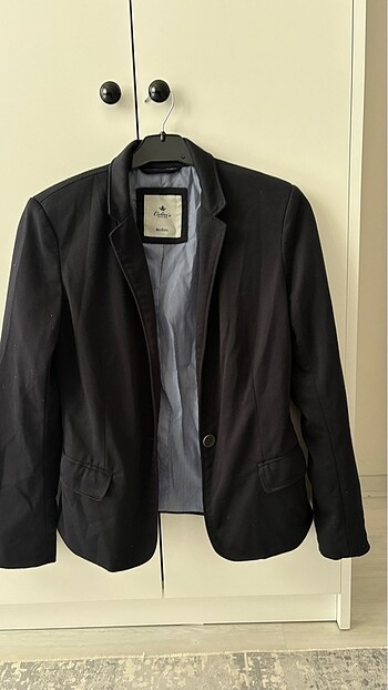 Lacivert blazer