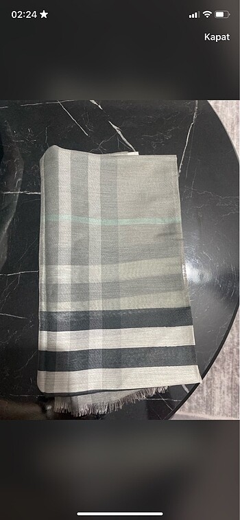 Burberry şal