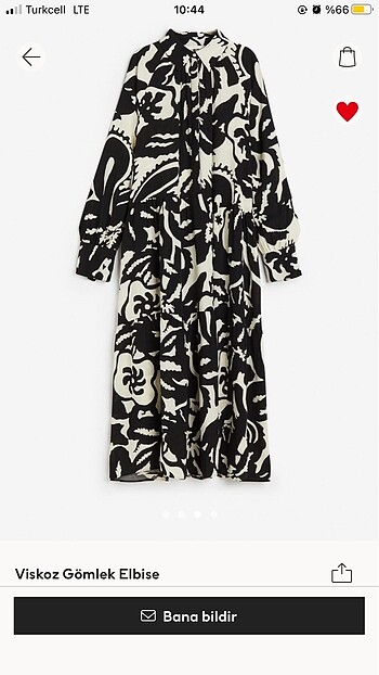 xs Beden H&M elbise