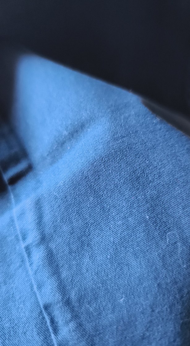 Düğmeli Lacivert Pamuklu Erkek Pantolon - Görsel 3