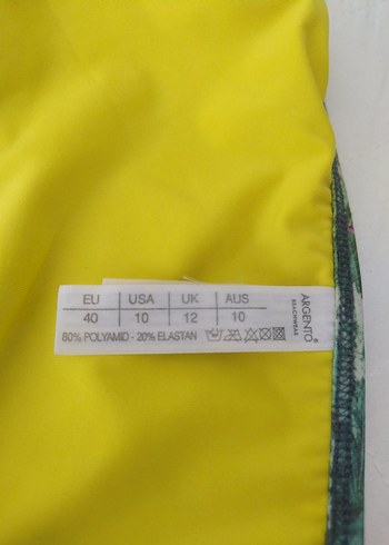 40 Beden Çok Renkli Bağcıklı Mini Bikini Takım