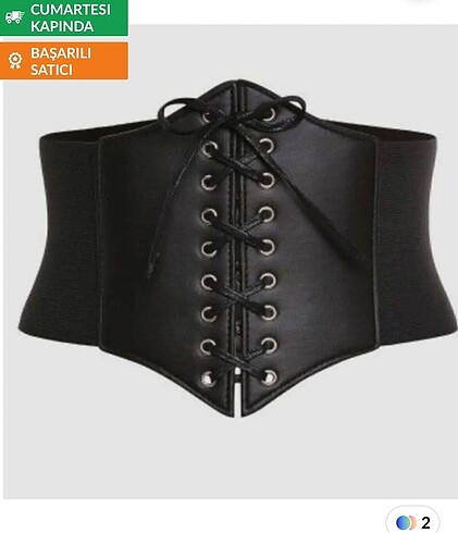 Bağcıklı Lastikli korse kemer