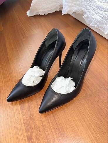 39 Beden Fabrika siyah stiletto