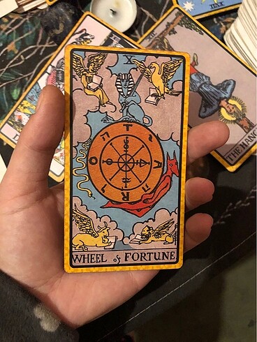 Ahşap tarot kartları