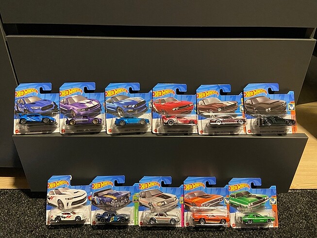  Beden Renk Hot wheels 80 Adet Araç sıfır