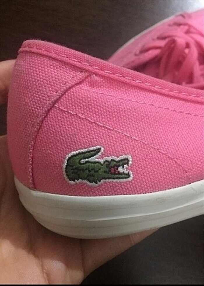 Lacoste bez ayakkabı - Görsel 3