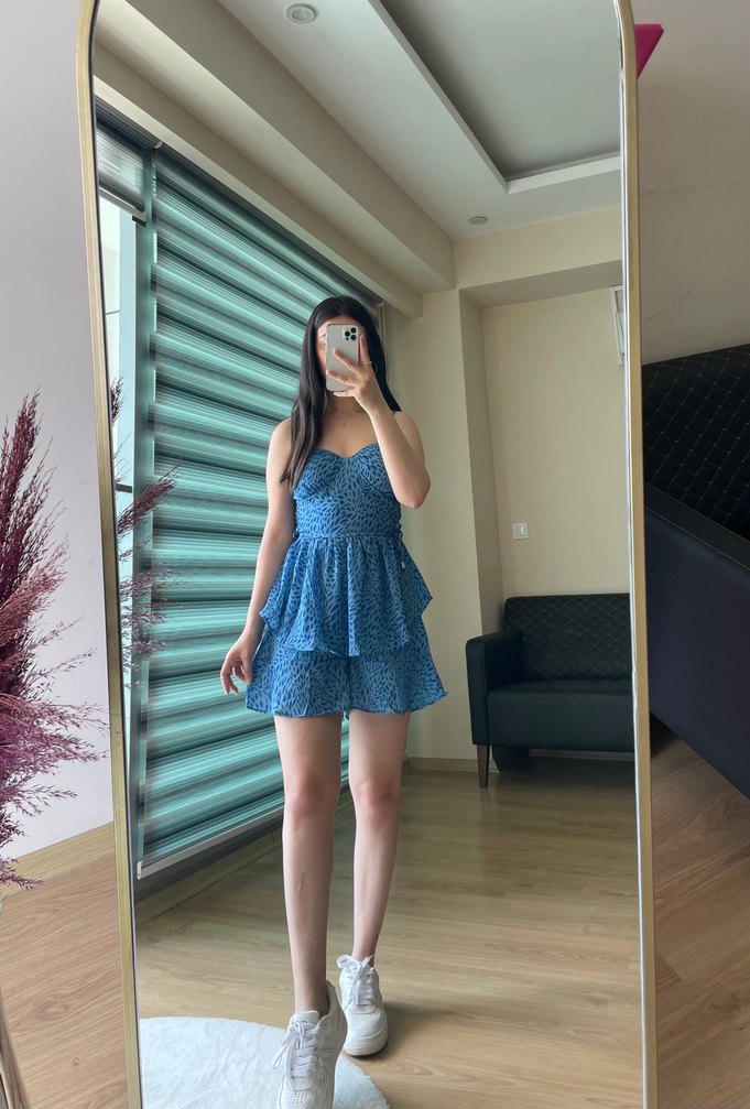 Mini Şortlu Elbise - Görsel 3