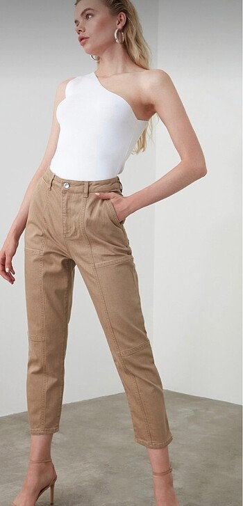 Trendyolmilla camel jean