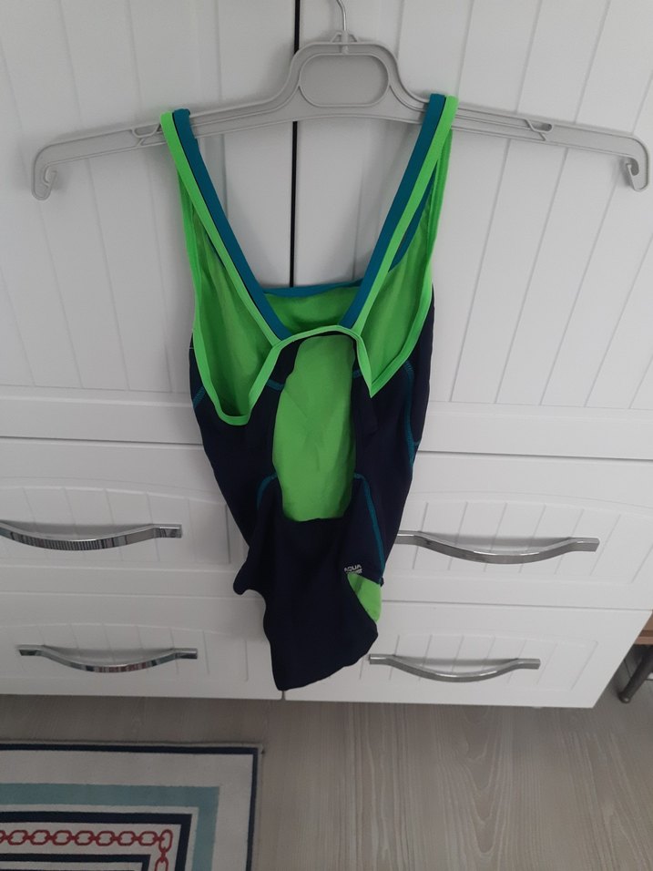 Lacivert Mini Spor Mayo Velcro Detaylı - Görsel 5