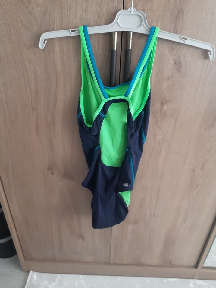 Lacivert Mini Spor Mayo Velcro Detaylı - Görsel 2