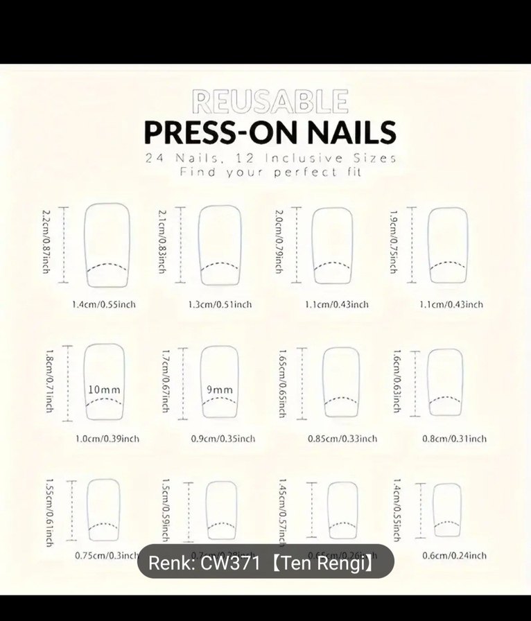 Pastel Beyaz Fransız Tırnak - Görsel 5