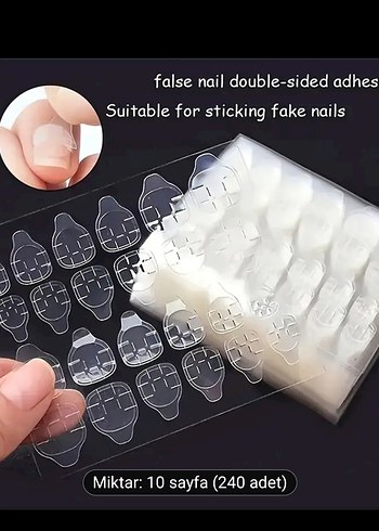 Takma tırnak yapistirici 240 Adet - Görsel 5