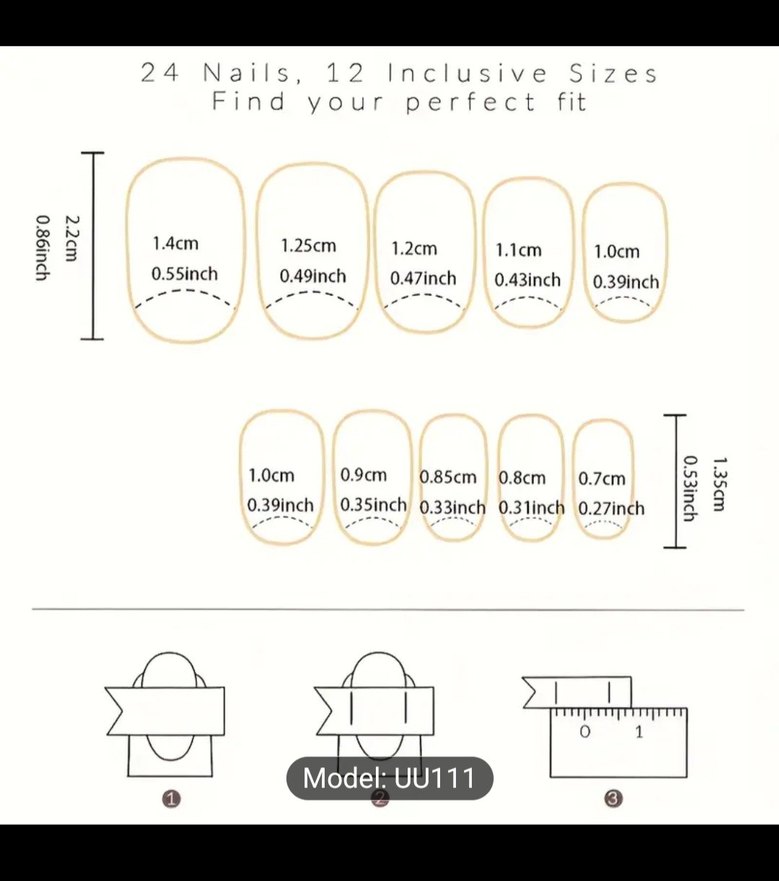 48 adet tırnak seti - Görsel 4