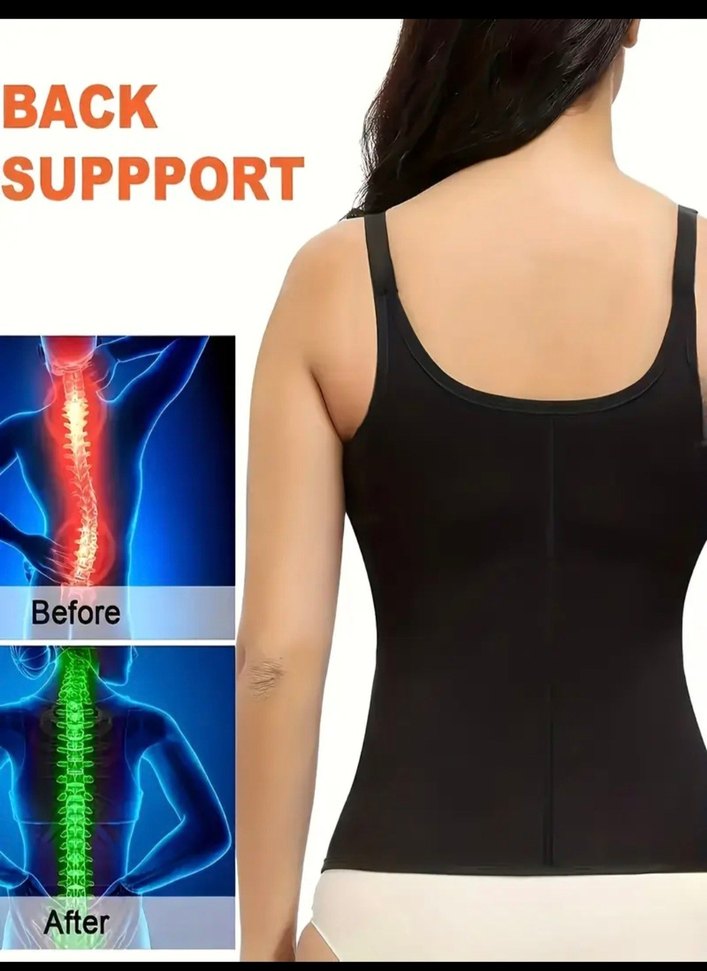 Siyah Baskılı Sauna Bel Korsesi - Görsel 5