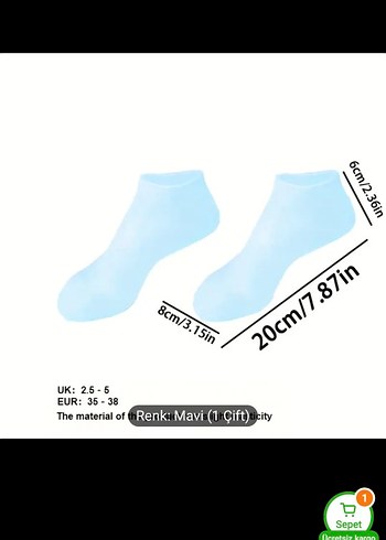 Kadınlar İçin Silikon Çorap - Görsel 4