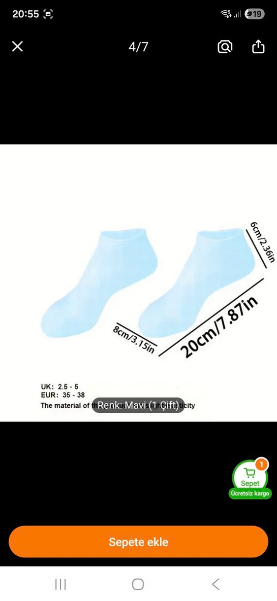 Kadınlar İçin Silikon Çorap - Görsel 4