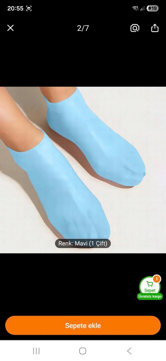 Kadınlar İçin Silikon Çorap - Görsel 3