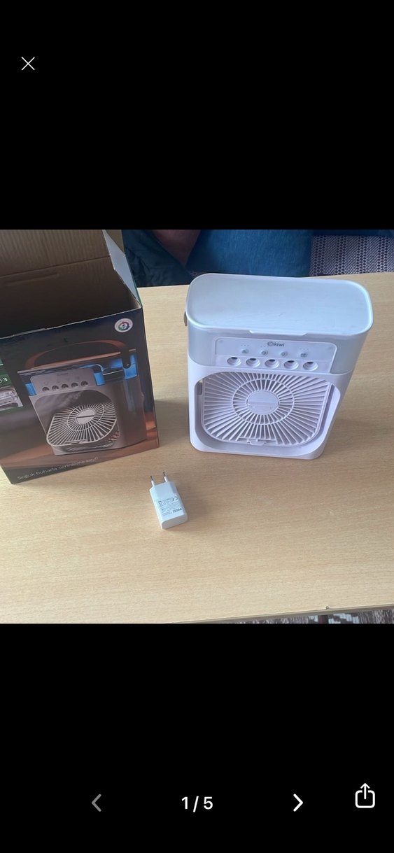 Kiwi Soğuk Buharlı Masaüstü Fan - Görsel 2