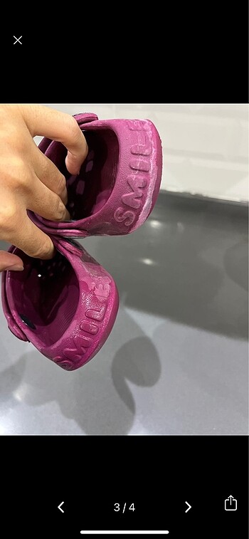 23 Beden Çocuk crocs