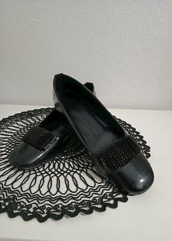 Siyah Tokalı Kadın Blok Topuklu Ayakkabı - Görsel 5