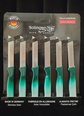 Solingen meyve ve sebze bıçagı 