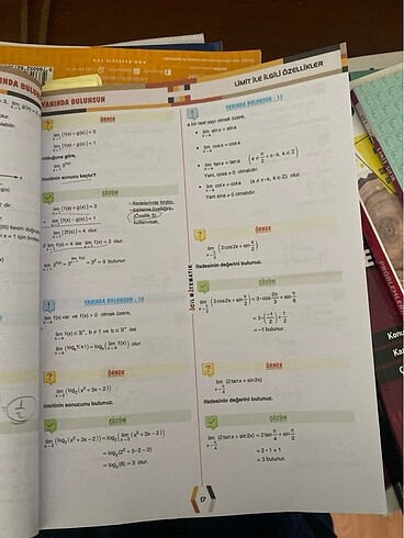  Beden Renk acil matematik limit turev