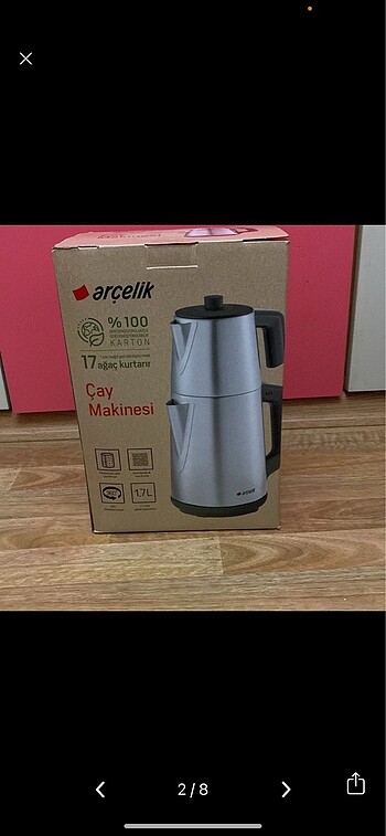 Arçelik çay makinası