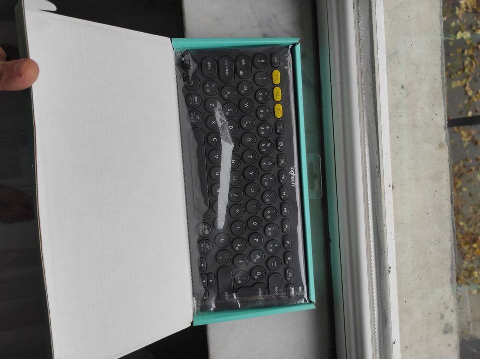 Logitech Çoklu Cihaz Kablosuz Klavye - Görsel 2