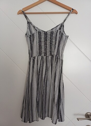 32 Beden H&M çizgili elbise