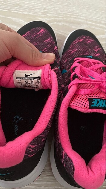 38 Beden siyah Renk Nike Spor Ayakkabı