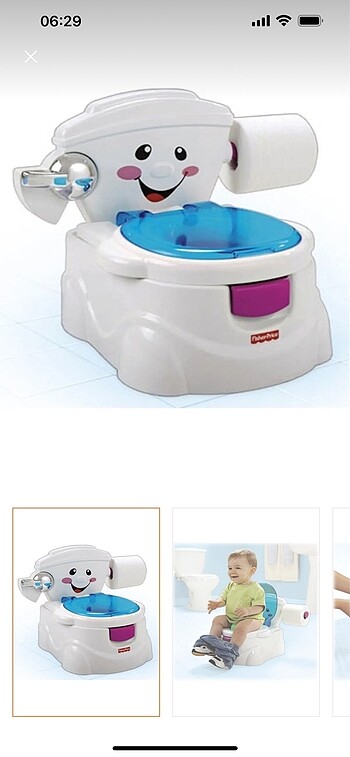 Fisher Price Fısher prıce muzıklı tuvalet