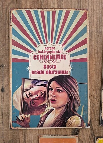 Beden Nostaljik Ahşap Poster