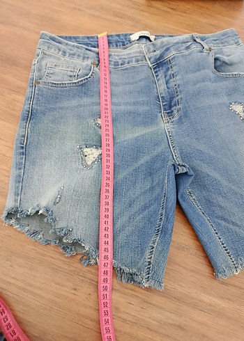 Mavi Kadın Mini Denim Şort - Görsel 7