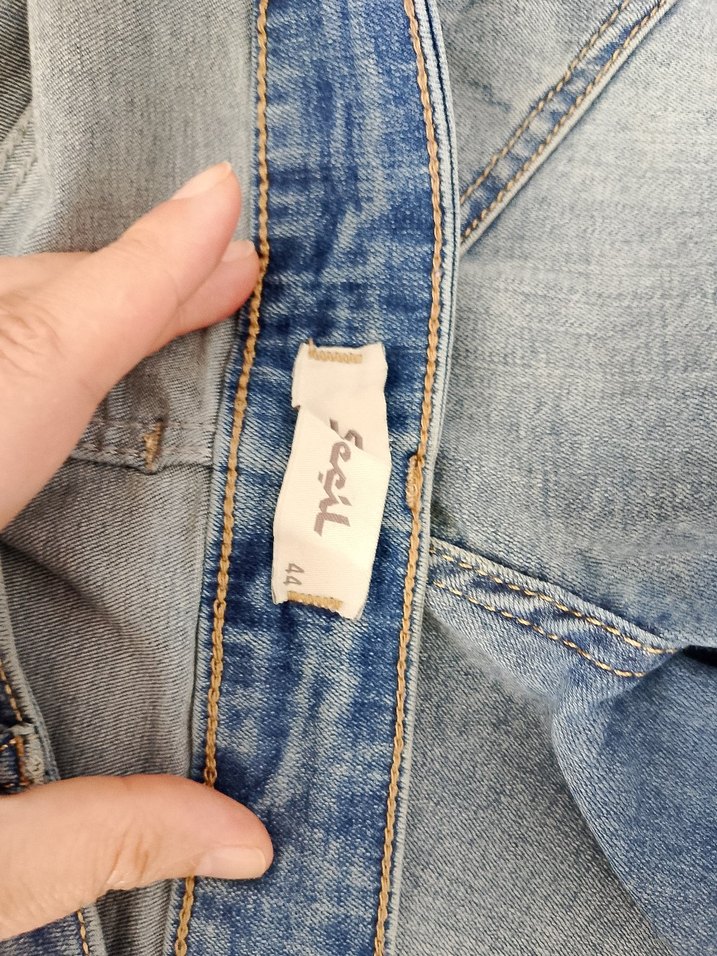 Mavi Kadın Mini Denim Şort - Görsel 3