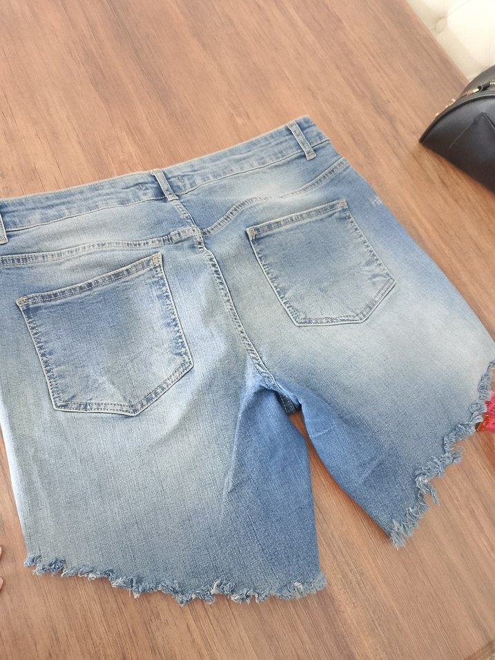 Mavi Kadın Mini Denim Şort - Görsel 2