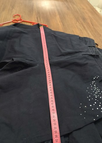 Nakışlı Düğmeli Kadın Kot Ceket - Görsel 7