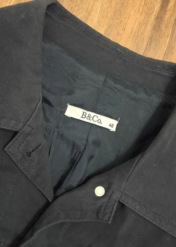 Nakışlı Düğmeli Kadın Kot Ceket - Görsel 10