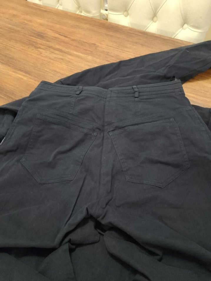 Nakışlı Düğmeli Kadın Kot Ceket - Görsel 5