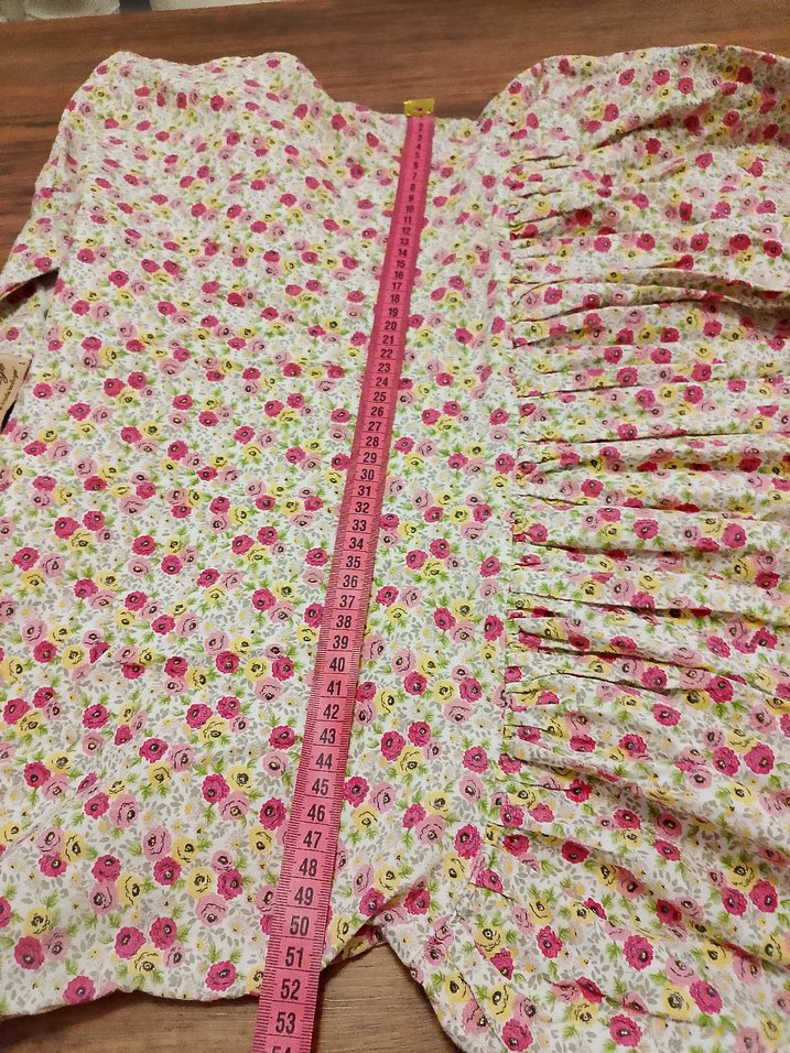 Pamuklu Pembe Midi elbise - Görsel 3