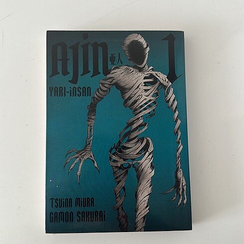 Ajin Manga anime çizgi roman 1.cilt CİLTLİ