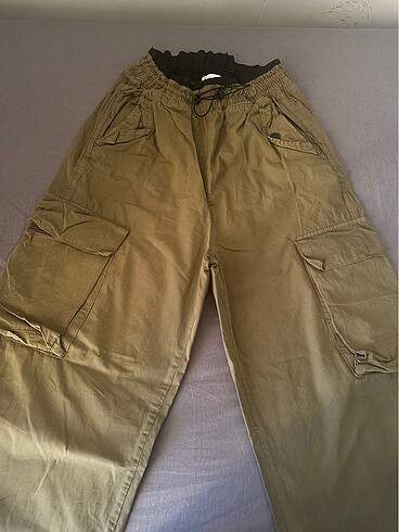 Yeşil Kargo Pantalon hasarsız sıfır vintage - for cosplay