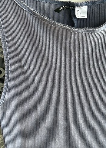 l Beden lacivert Renk Zara Lacivert Yüksek Yakalı Fitili Kadın Elbise Midi Boy Vintage
