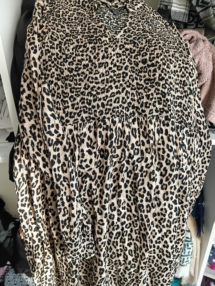 Leopar Desenli tunik - Görsel 2