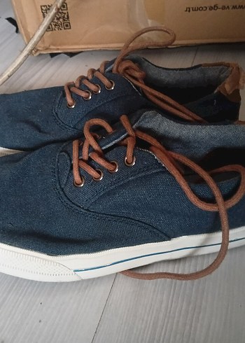 Lacivert Erkek Bağcıklı Spor Ayakkabı - Görsel 2