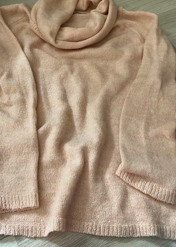 Bej Triko Balıkçı Yaka Kadın Kazak - Görsel 3